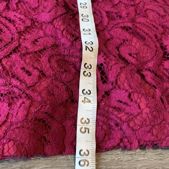 Cynthia Steffe Purple Lace Evening Cocktail Festive Dress Size 4 NWT - Picture 16 of 17